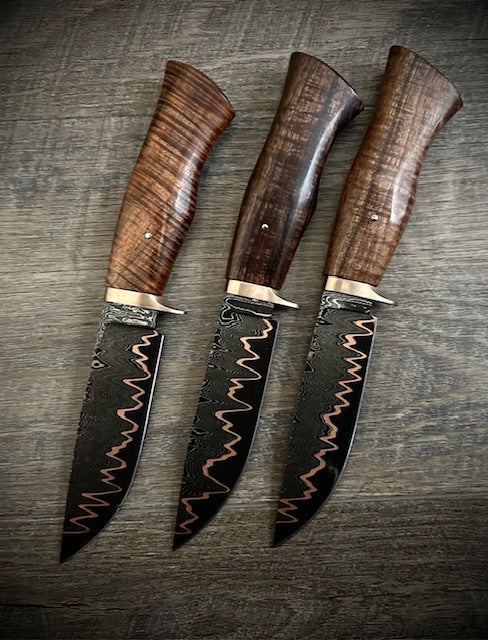 Expedition Copper Mai Damascus Hunter - Bronze or Stainless Guard