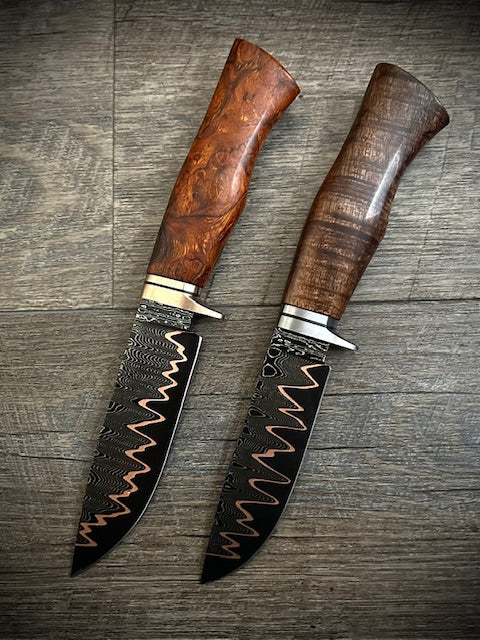 Expedition Copper Mai Damascus Hunter - Bronze or Stainless Guard