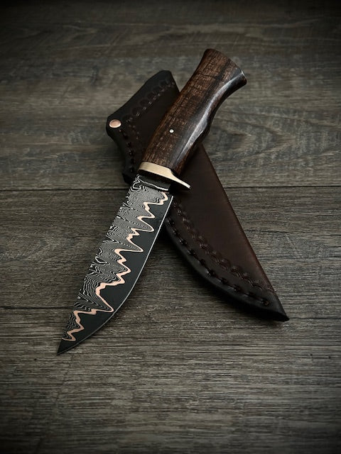 Expedition Copper Mai Damascus Hunter - Bronze or Stainless Guard