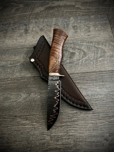 Expedition Copper Mai Damascus Hunter - Bronze or Stainless Guard