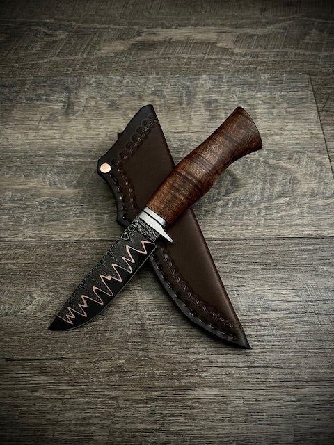 Expedition Copper Mai Damascus Hunter - Bronze or Stainless Guard